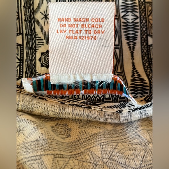 Flying Tomato Aztec Print Dress Medium - Picture 5 of 8